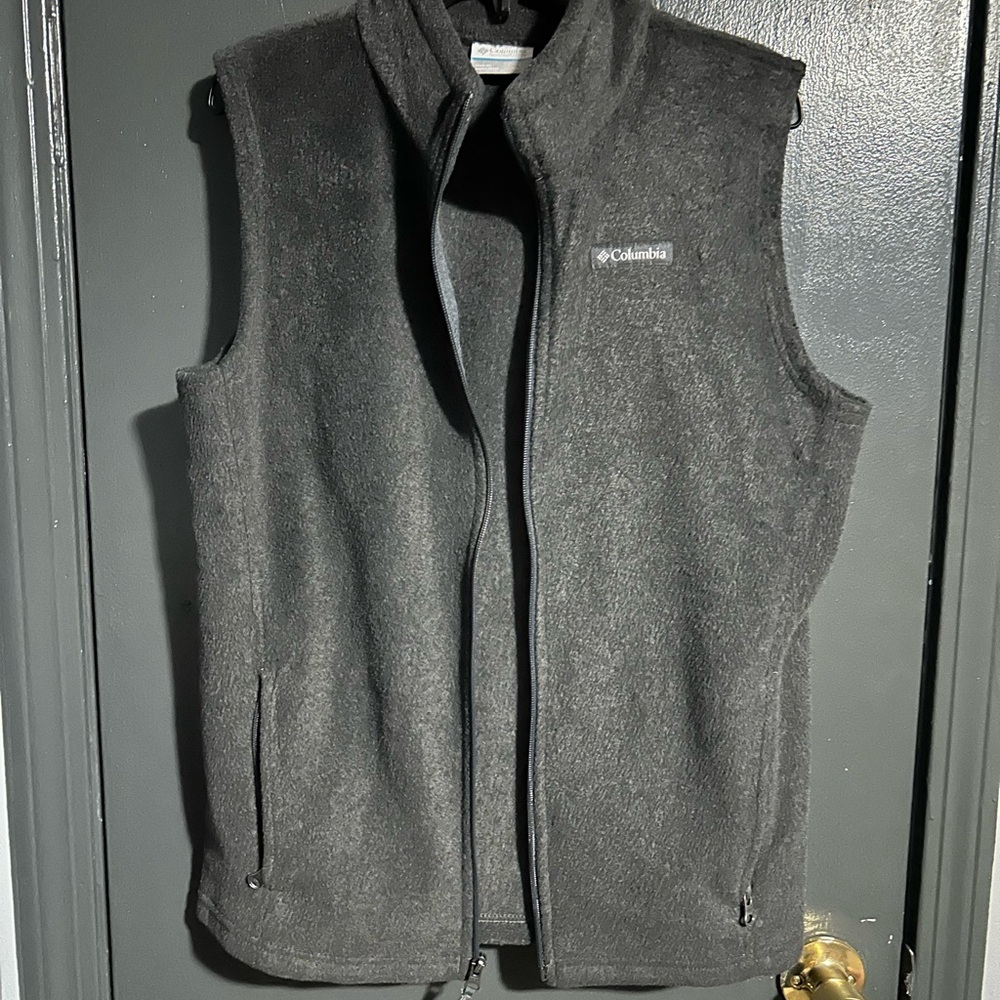 Columbia Charcoal Fleece Vest